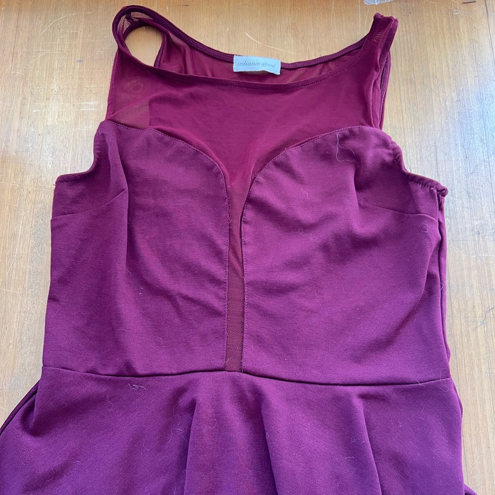 Ambiance Apparel Mesh Tank Top